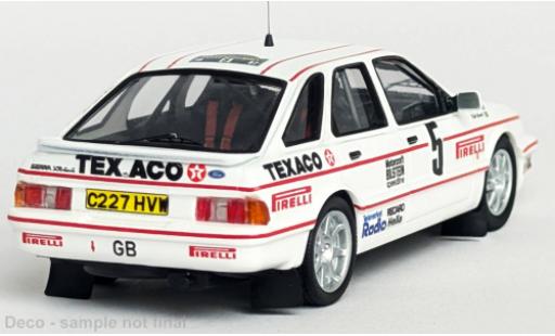 Diecast model cars Ford Sierra XR 4x4 Rally Sweden 1987 #5 1/43 Trofeu