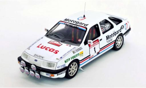 Diecast model cars Ford Sierra XR 4x4 XR4x4 RHD No.1 Motogard Rally WM Rally Neuseeland 1987 S.Blomqvist/B.Cederberg 1/43 Trofeu
