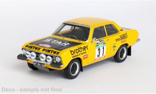 Diecast model cars Opel Ascona Rally Portugal 1976 #31 1/43 Trofeu