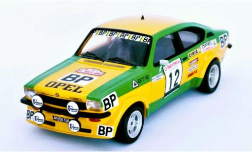 Diecast model cars Opel Kadett C GT/E C No.12 BP Rally WM Tour de Corse 1976 G.Frequelin/J.Delaval 1/43 Trofeu