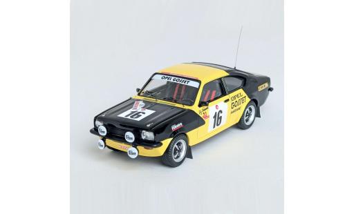 Diecast model cars Opel Kadett GT/E Boucles de Spa 1978 #16 1/43 Trofeu