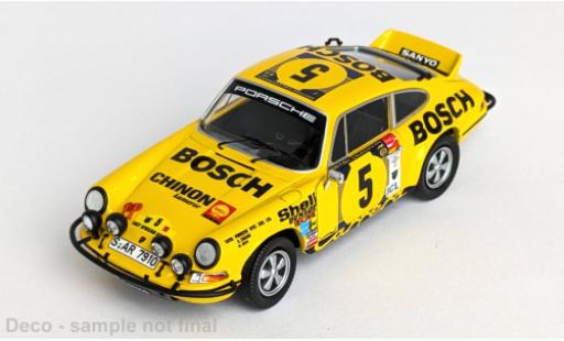 Diecast model cars Porsche 911 RS Carrera East African Safari Rally 1973 #5 1/43 Trofeu
