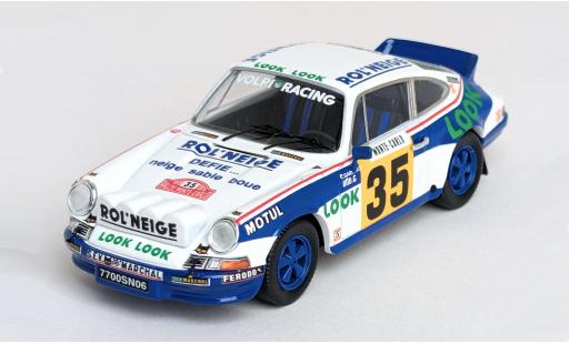 Diecast model cars Porsche 911 RS Carrera Rally Monte Carlo 1978 #35 1/43 Trofeu