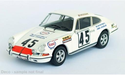 Diecast model cars Porsche 911 S S No.45 24h Le Mans 1971 1/43 Trofeu