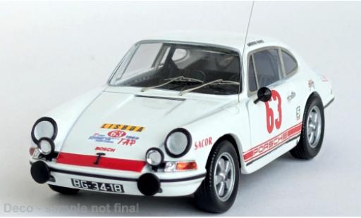 Diecast model cars Porsche 911 S S Rally Tap 1969 #63 1/43 Trofeu