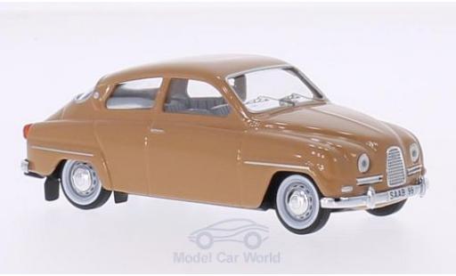 Diecast model cars Saab 96 Base brown 1/43 Trofeu