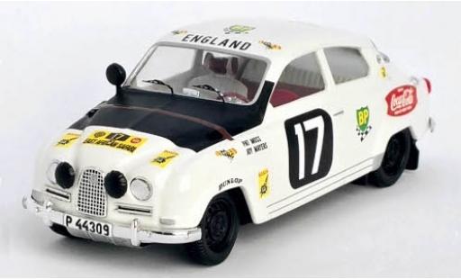 Diecast model cars Saab 96 Safari Rally No.17 East African 14 P.Moss-Carlsson/J.Mayers 1/43 Trofeu