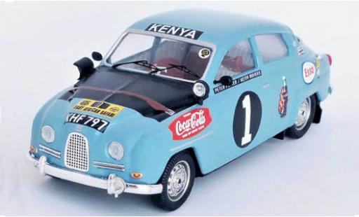 Diecast model cars Saab 96 Safari Rally RHD No.1 East African 13 K.Mayers/P.Potter 1/43 Trofeu