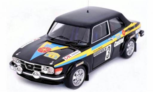 Diecast model cars Saab 99 Rally Sweden No.3 WM 1979 S.Blomqvist/B.Cederberg 1/43 Trofeu
