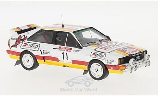 Diecast model cars Audi Quattro a2 No.11 Rally New Zealand 1985 M.Stewart/D.Parkhill 1/43 Trofeu