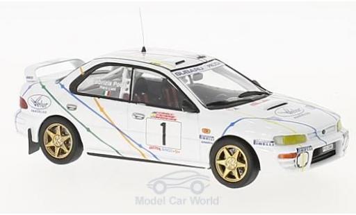 Diecast model cars Subaru Impreza WRC 4x4 Turbo No.1 Rally Madeira 1995 P.Liatti/F.Pons 1/43 Trofeu