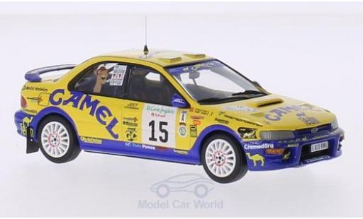 Diecast model cars Subaru Impreza 555 No.15 Camel Rally El Corte Ingles 1997 T.Ponce/S.Garcia 1/43 Trofeu
