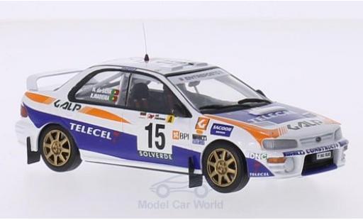 Diecast model cars Subaru Impreza WRC No.15 Galp Rally Portugal 1999 R.Madeira/N.R.Silva 1/43 Trofeu