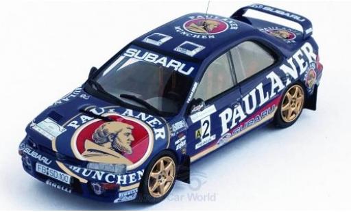 Diecast model cars Subaru Impreza WRC No.2 Paulaner Rally Sumava Klatovy 1997 A.Kremer/S.Behling 1/43 Trofeu