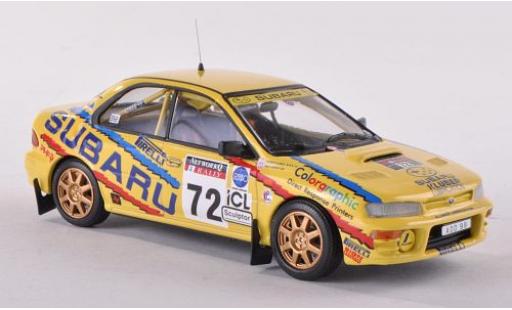 Diecast model cars Subaru Impreza WRC No.72 RAC Rally 1995 R.Clark 1/43 Trofeu