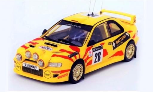 Diecast model cars Subaru Impreza WRC No.28 Prodrive RAC Rally 2002 M.Hirvonen/J.Lehtinen 1/43 Trofeu