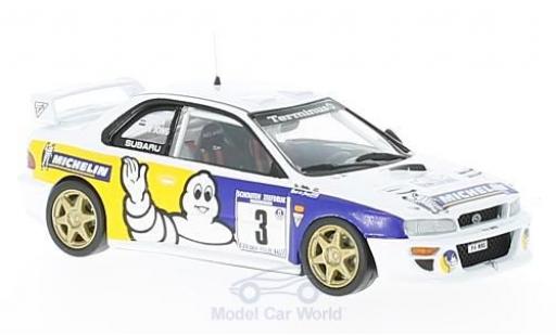 Diecast model cars Subaru Impreza WRC No.3 Michelin Tulpenrallye 1998 B. D Jong/T. Hillen 1/43 Trofeu