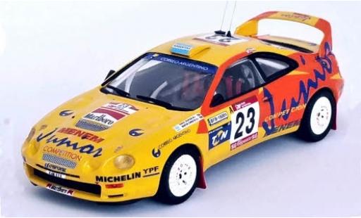 Diecast model cars Toyota Celica GT Four No.23 Tomaz Auto Rally WM Rally Portugal 1997 R.Sufan/M.Christie 1/43 Trofeu