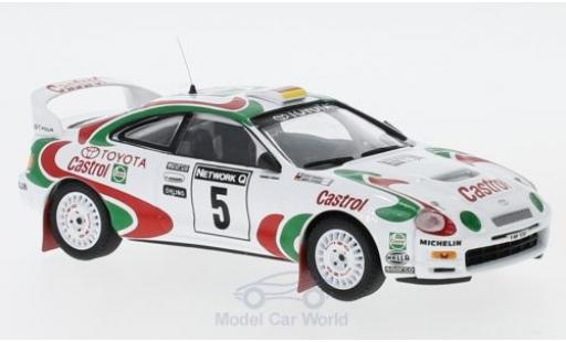 Diecast model cars Toyota Celica GT Four No.5 Castrol Rally WM RAC Rally 1996 A.Schwarz/D.Giraudet 1/43 Trofeu