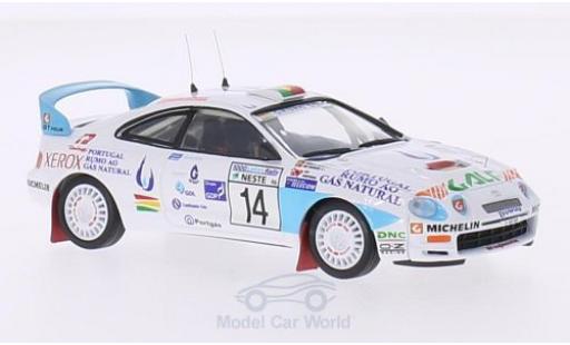 Diecast model cars Toyota Celica GT Four (ST205) No.14 1000 Lakes Rally 1996 R.Madeira/N.R.Silva 1/43 Trofeu
