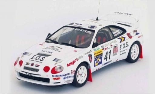 Diecast model cars Toyota Celica ST205 GT Four No.41 Rally WM Rally Portugal 1998 M.M&Atilde;&curren;rtin/T.Kitsing 1/43 Trofeu