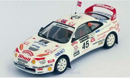 Diecast model cars Toyota Celica ST205 GT Four No.45 Rally WM RAC Rally 1998 P.Solberg/C.Menkerud 1/43 Trofeu