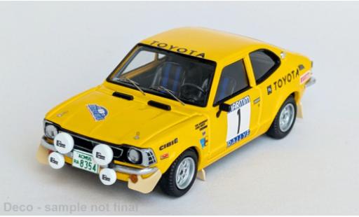 Diecast model cars Toyota Corolla Levin Rally Nordland 1974 #1 1/43 Trofeu