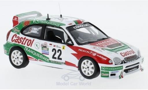 Diecast model cars Toyota Corolla WRC No.22 Rally WM Rally Portugal 2001 P.Matos Chaves/S.Paiva 1/43 Trofeu