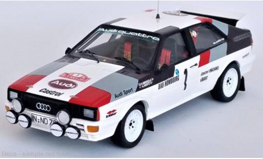 Diecast model cars Audi Quattro rallye No.1 Rally WM Rally Monte Carlo 1982 1/43 Trofeu