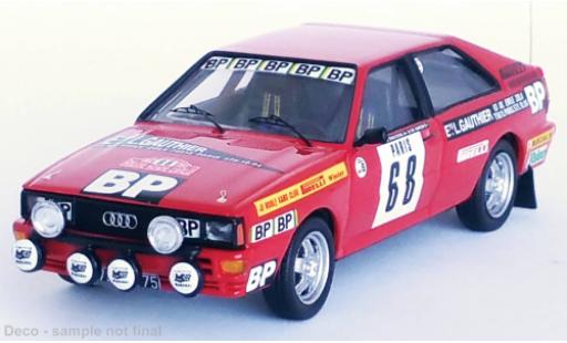 Diecast model cars Audi Quattro rallye No.68 Rally WM Rally Monte Carlo 1982 1/43 Trofeu