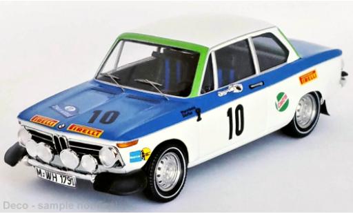 Diecast model cars Bmw 2002 ti No.10 Rally Acropolis 1972 1/43 Trofeu