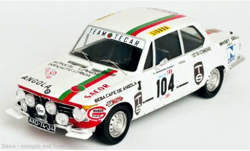 Diecast model cars Bmw 2002 ti No.104 Rally Portugal 1972 1/43 Trofeu