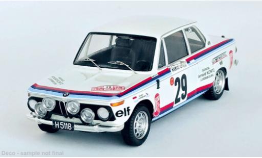 Diecast model cars Bmw 2002 ti No.29 Rally WM Rally Monte Carlo 1975 1/43 Trofeu