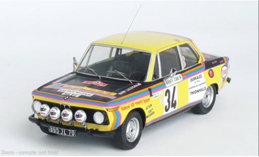 Diecast model cars Bmw 2002 ti No.34 Rally WM Rally Monte Carlo 1975 1/43 Trofeu