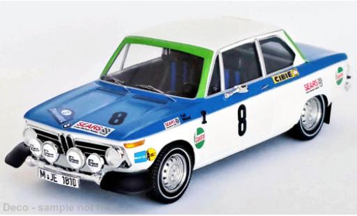 Diecast model cars Bmw 2002 ti No.8 Rally Acropolis 1972 1/43 Trofeu