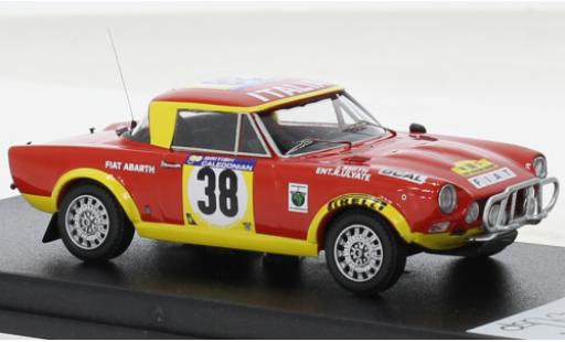 Diecast model cars Fiat 124 Abarth Rally No.38 Rally WM Safari Rally 1974 1/43 Trofeu