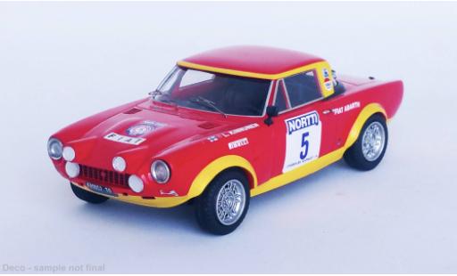 Diecast model cars Fiat 124 Abarth Rally No.5 Rally WM Rally Finnland 1974 1/43 Trofeu