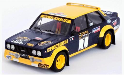 Diecast model cars Fiat 131 Abarth No.1 Olio Rally WM Rally Neuseeland 1977 1/43 Trofeu
