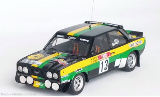 Diecast model cars Fiat 131 Abarth No.13 Rally Valle d Aosta 1980 1/43 Trofeu