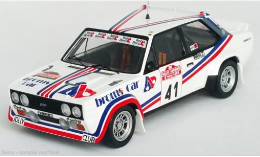 Diecast model cars Fiat 131 Abarth No.41 Rally WM Rally San Remo 1978 1/43 Trofeu