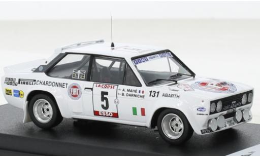Diecast model cars Fiat 131 Abarth No.5 Rally WM Tour de Corse 1980 1/43 Trofeu