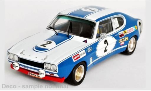 Diecast model cars Ford Capri RS 2600 MK I No.2 24h Spa 1972 1/43 Trofeu