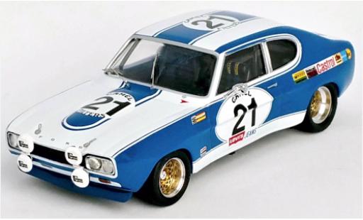 Diecast model cars Ford Capri RS 2600 MK I No.21 24h Spa 1971 1/43 Trofeu
