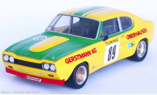Diecast model cars Ford Capri RS 2600 MK I No.89 Gerstmann tuning Nuerburgring 1972 1/43 Trofeu