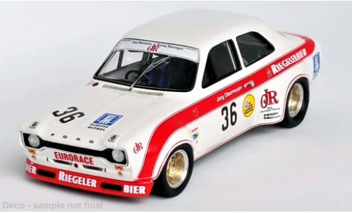 Diecast model cars Ford Escort MK1 MK I No.36 Riegeler Bier N&Atilde;&frac14;rburgring 1973 1/43 Trofeu