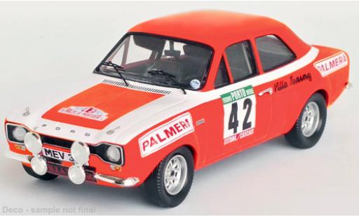 Diecast model cars Ford Escort MK1 MK I No.42 Rally WM Rally Portugal 1975 1/43 Trofeu