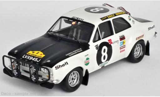 Diecast model cars Ford Escort MK1 MK I No.8 Safari Rally 1971 1/43 Trofeu