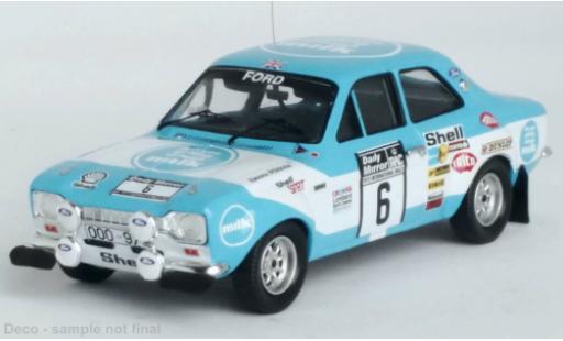 Diecast model cars Ford Escort RS 1600 MK I No.6 Rally WM RAC Rally 1973 1/43 Trofeu
