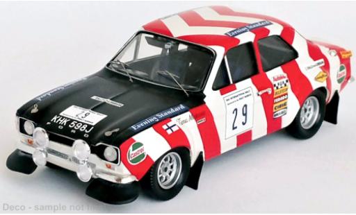 Diecast model cars Ford Escort RS 1600 MK I No.67 RAC Rally 1970 1/43 Trofeu