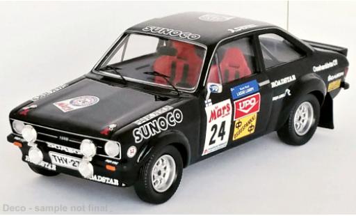 Diecast model cars Ford Escort Rally MK II No.24 WM 1000 Lakes 1979 1/43 Trofeu
